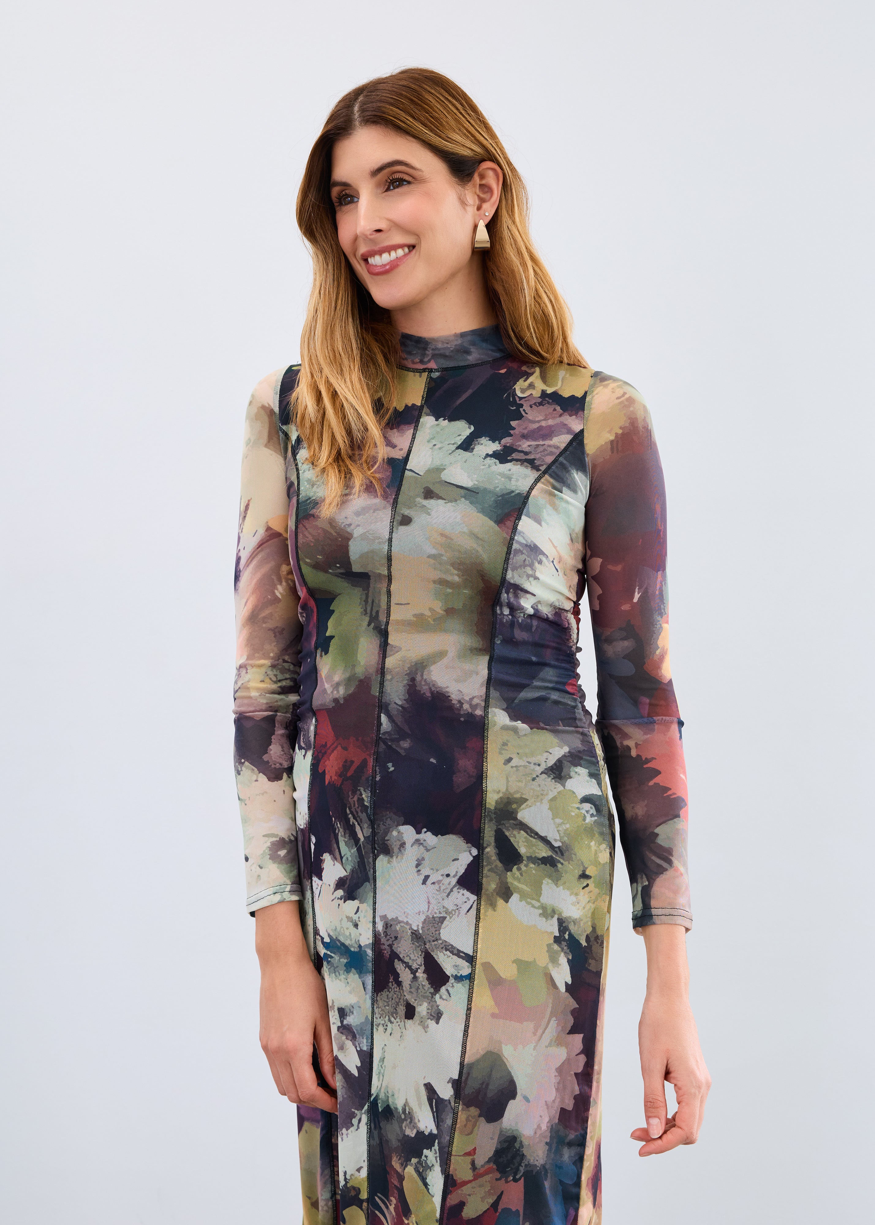 Mesh Midi Dress (7920603)