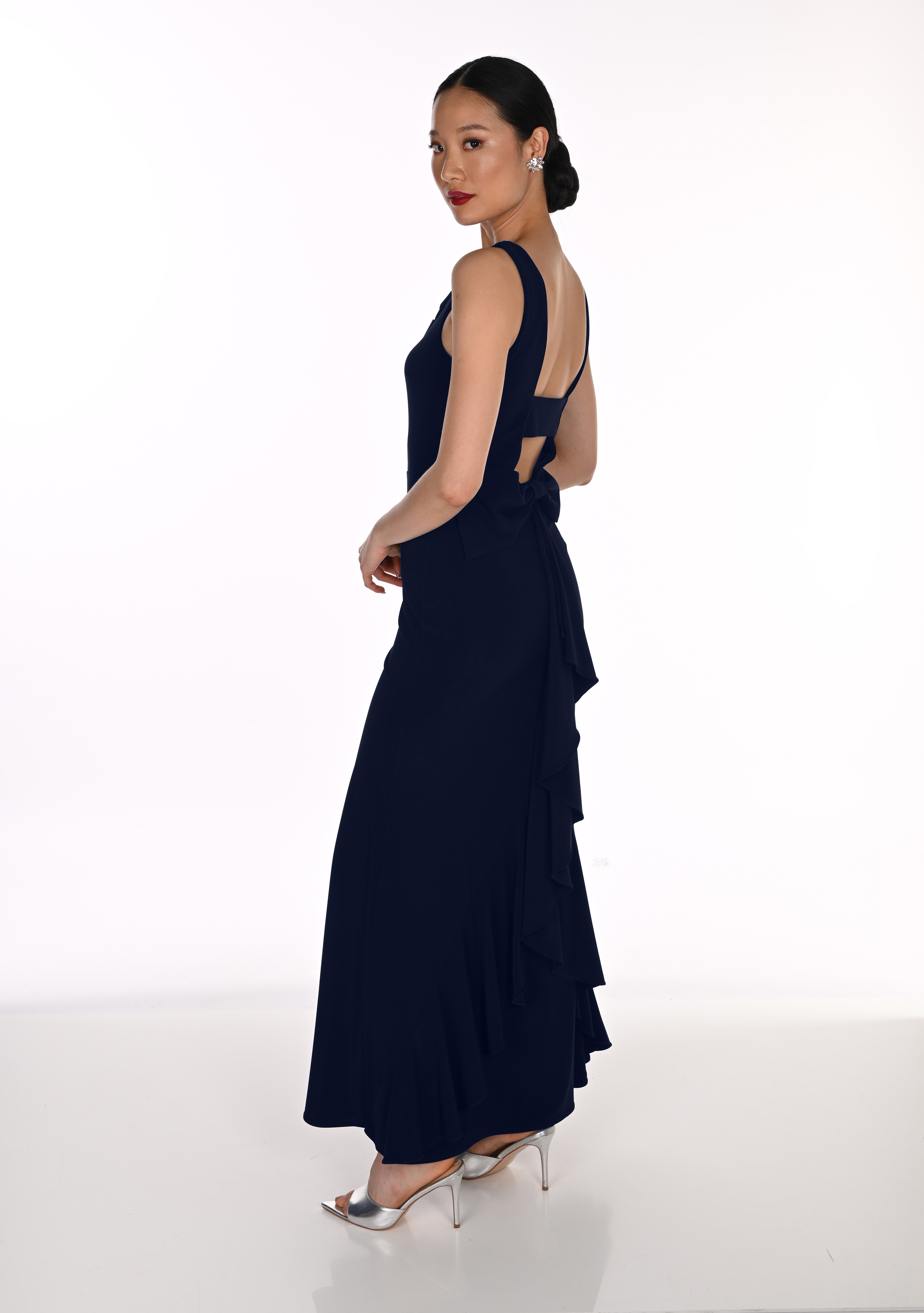 Bow Back Gown (FL0221)