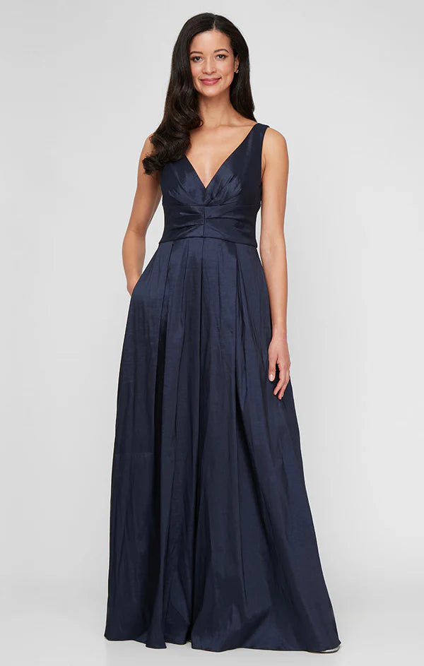 A Line Taffeta Dress (AE0106)