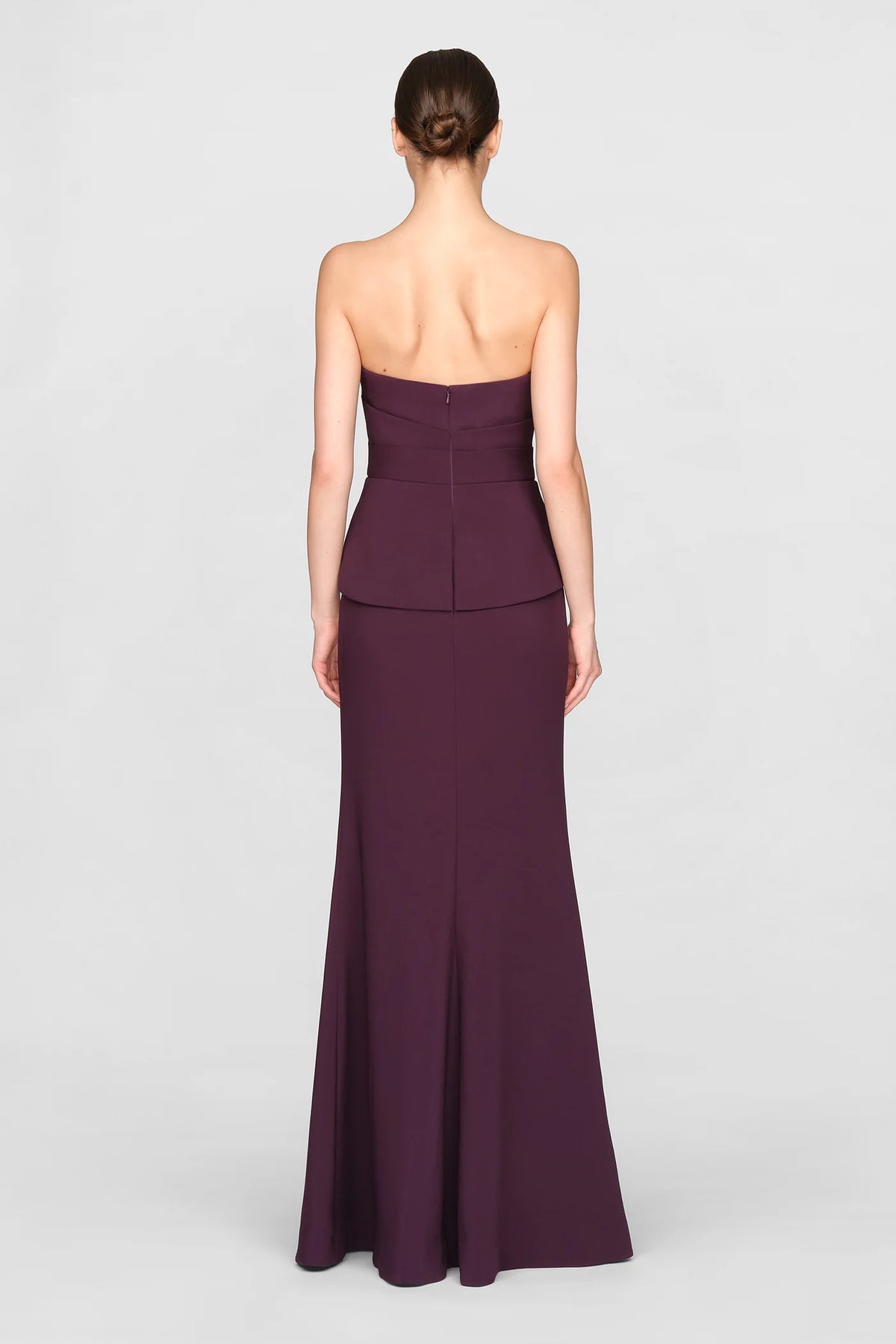 Lucinda Strapless Crepe Gown (TH0002)