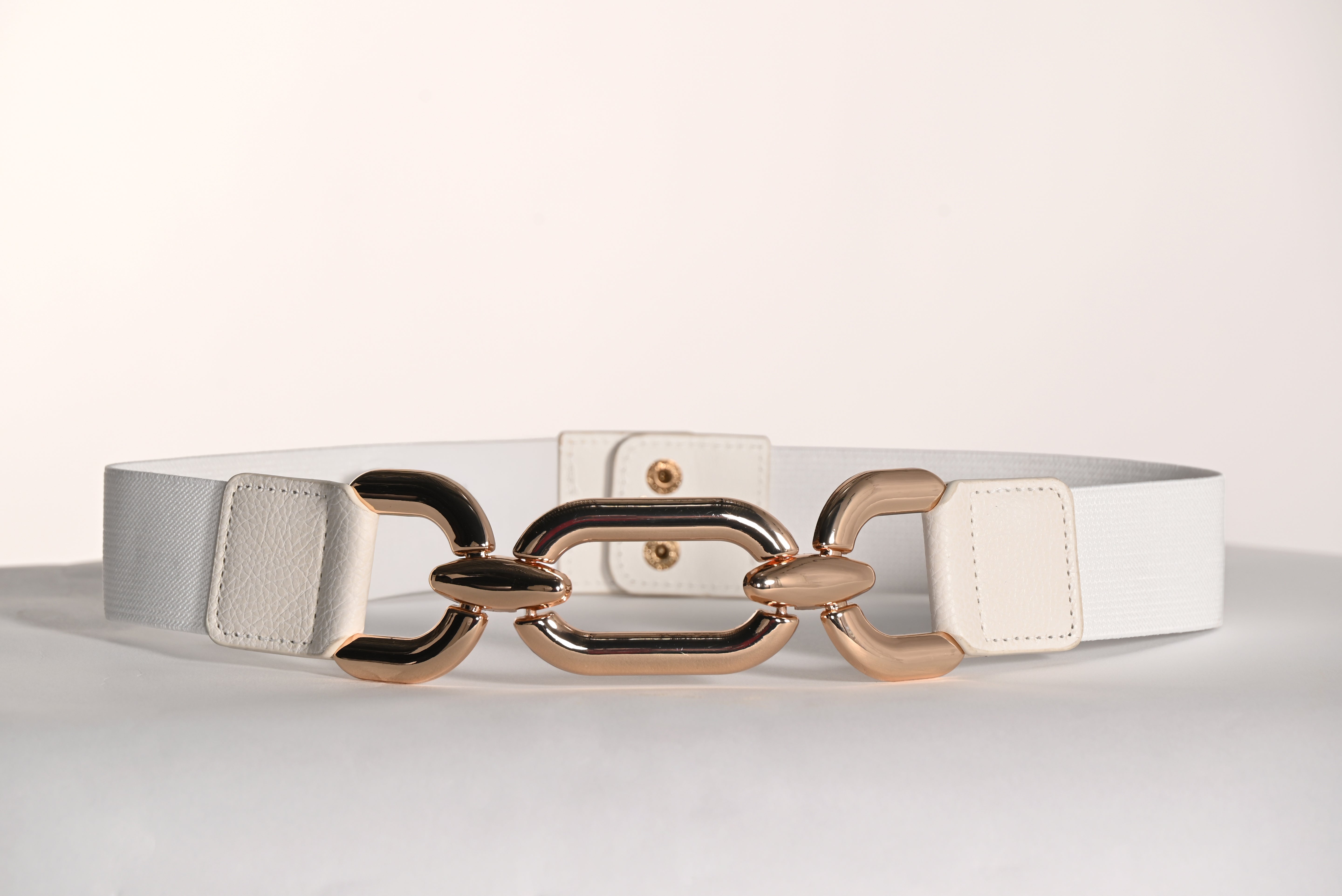 White & Gold Belt (A26602)