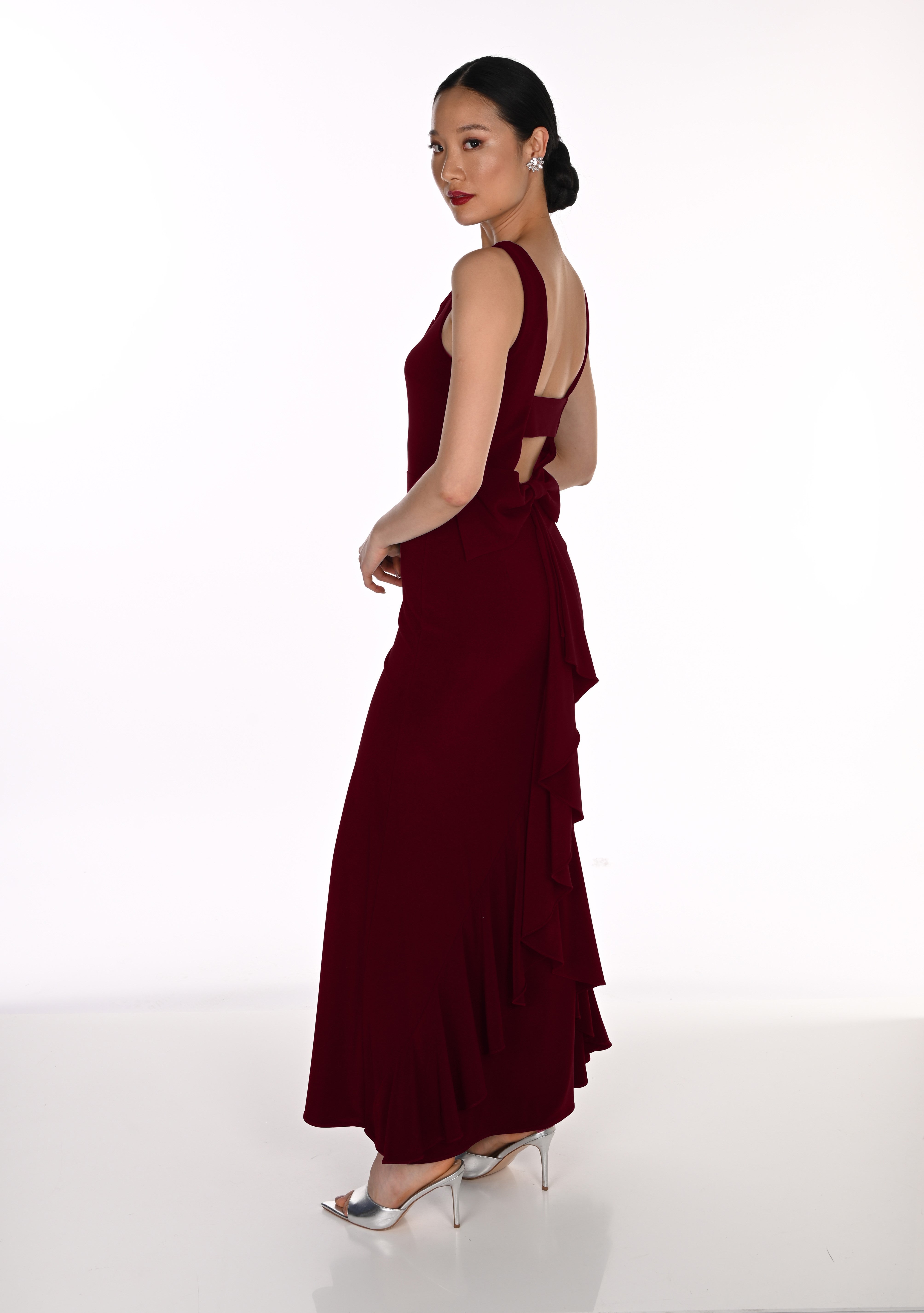 Bow Back Gown (FL0221)