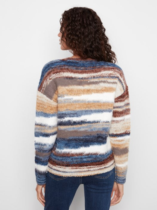 Space Dye Crew Neck Sweater (C2070748C)