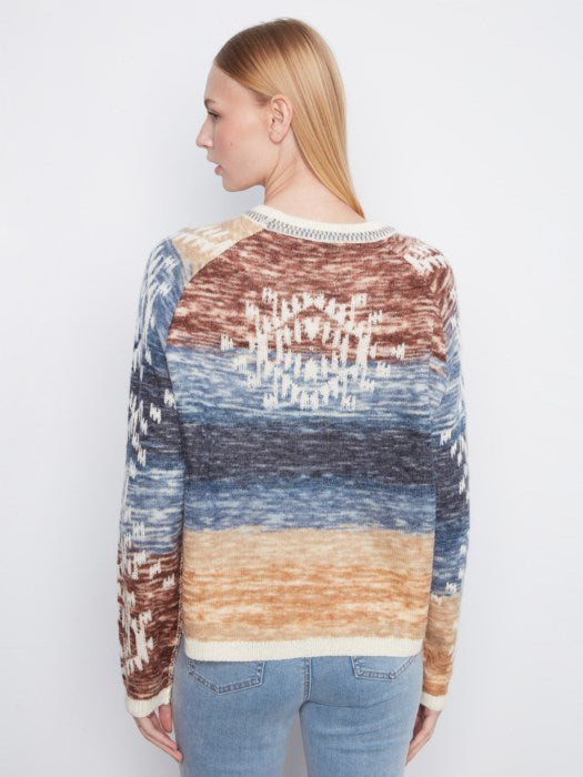 Reversible Raglan Sweater (C2130828C)