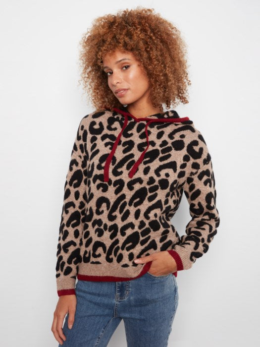 Printed Hoodie Sweater (C2436J690C)