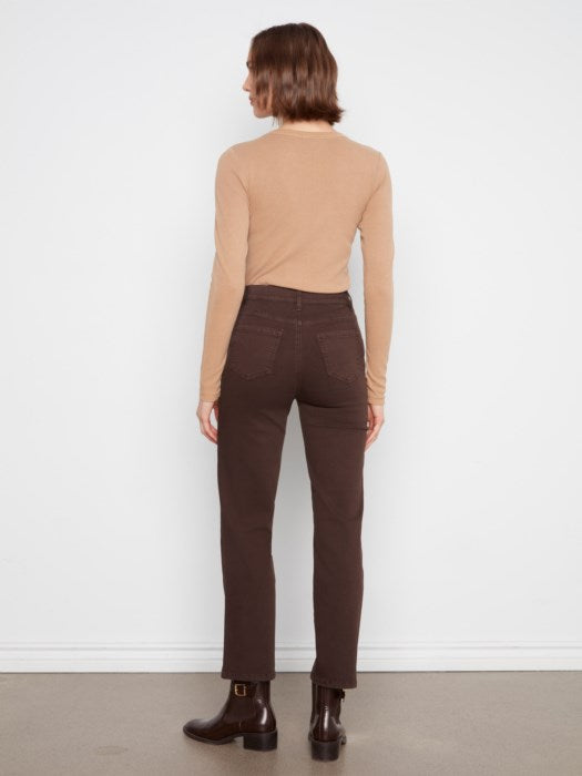 Straight Leg Twill Pants (C5584RR)