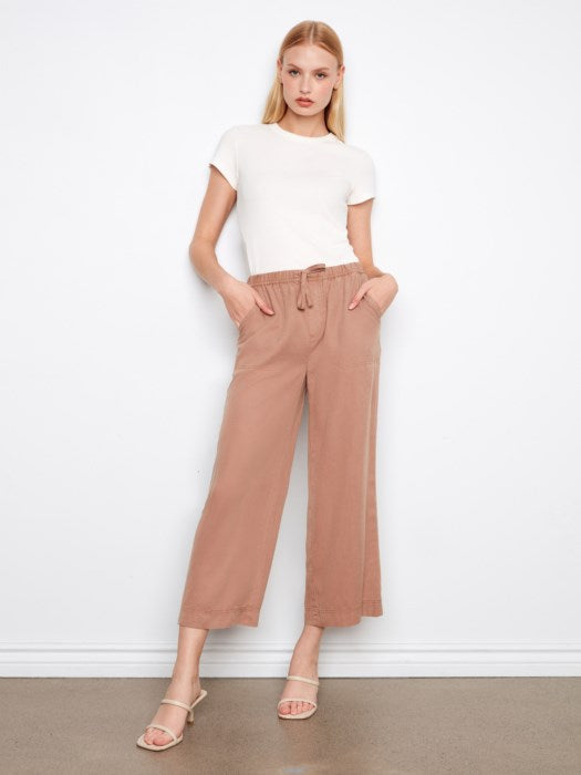 Tencel Wide Leg Jogger Pants (C5768)