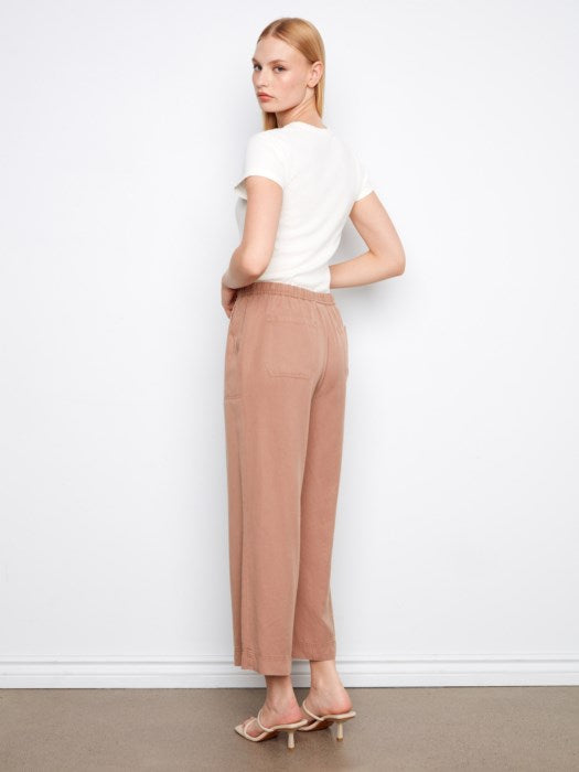 Tencel Wide Leg Jogger Pants (C5768)