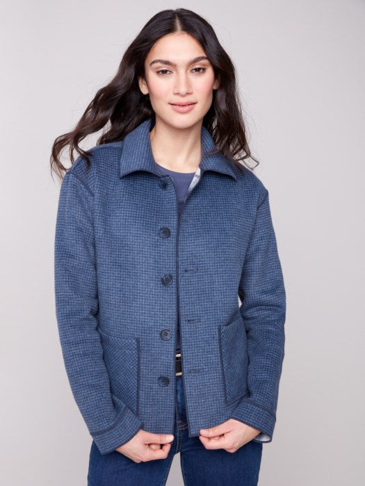 Reversible Plaid Jacket (C6185Y)