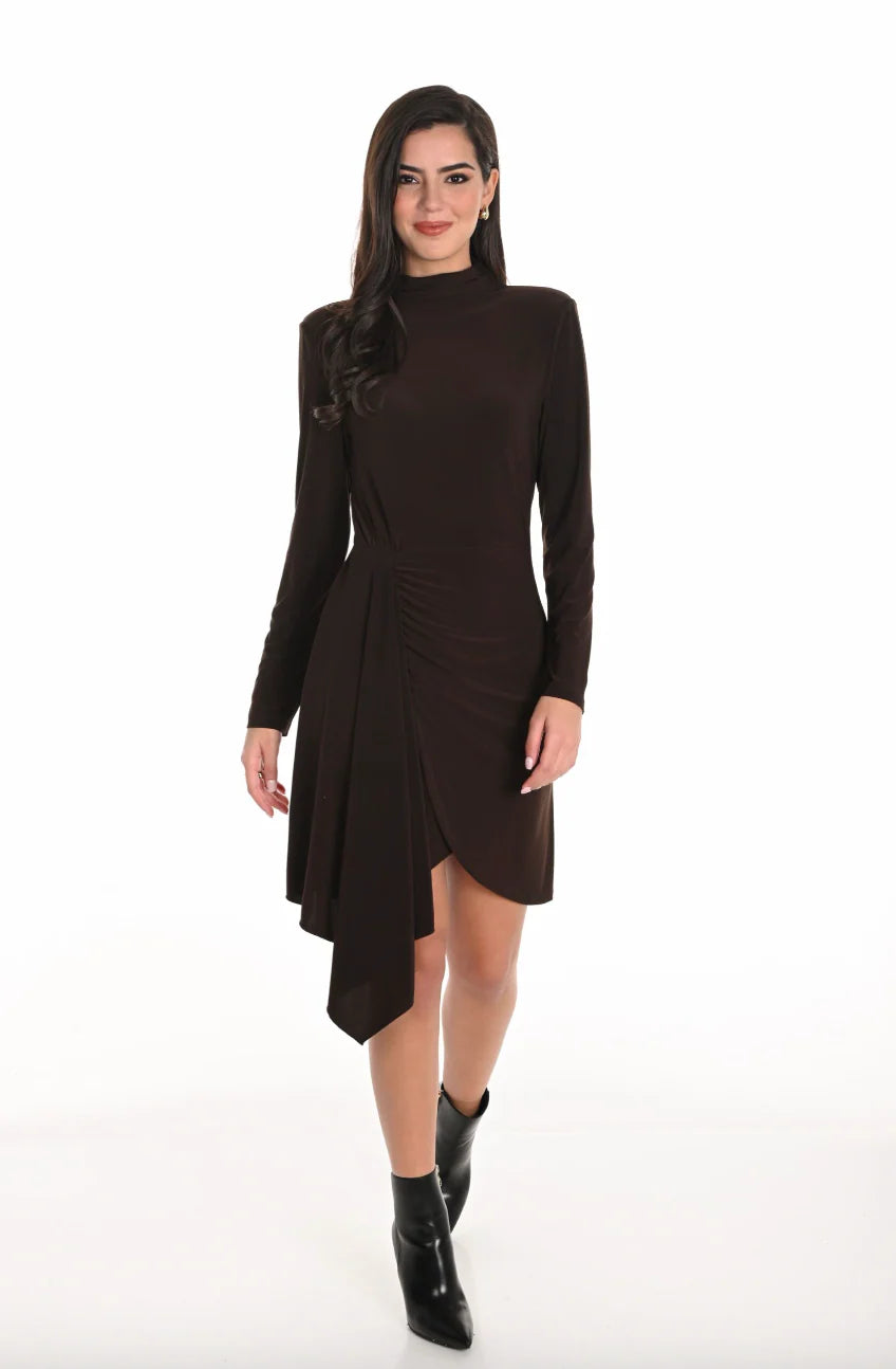 Mock Neck Dress (253025)