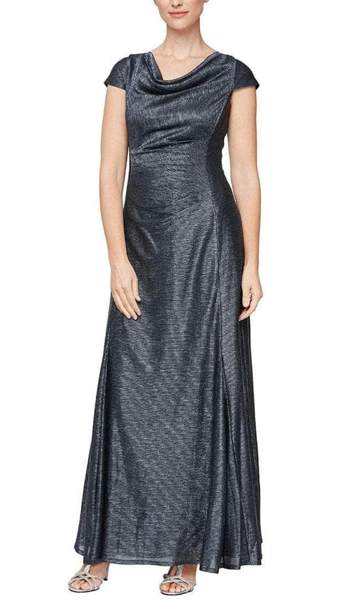 Cap Sleeve Gown (AE0023)