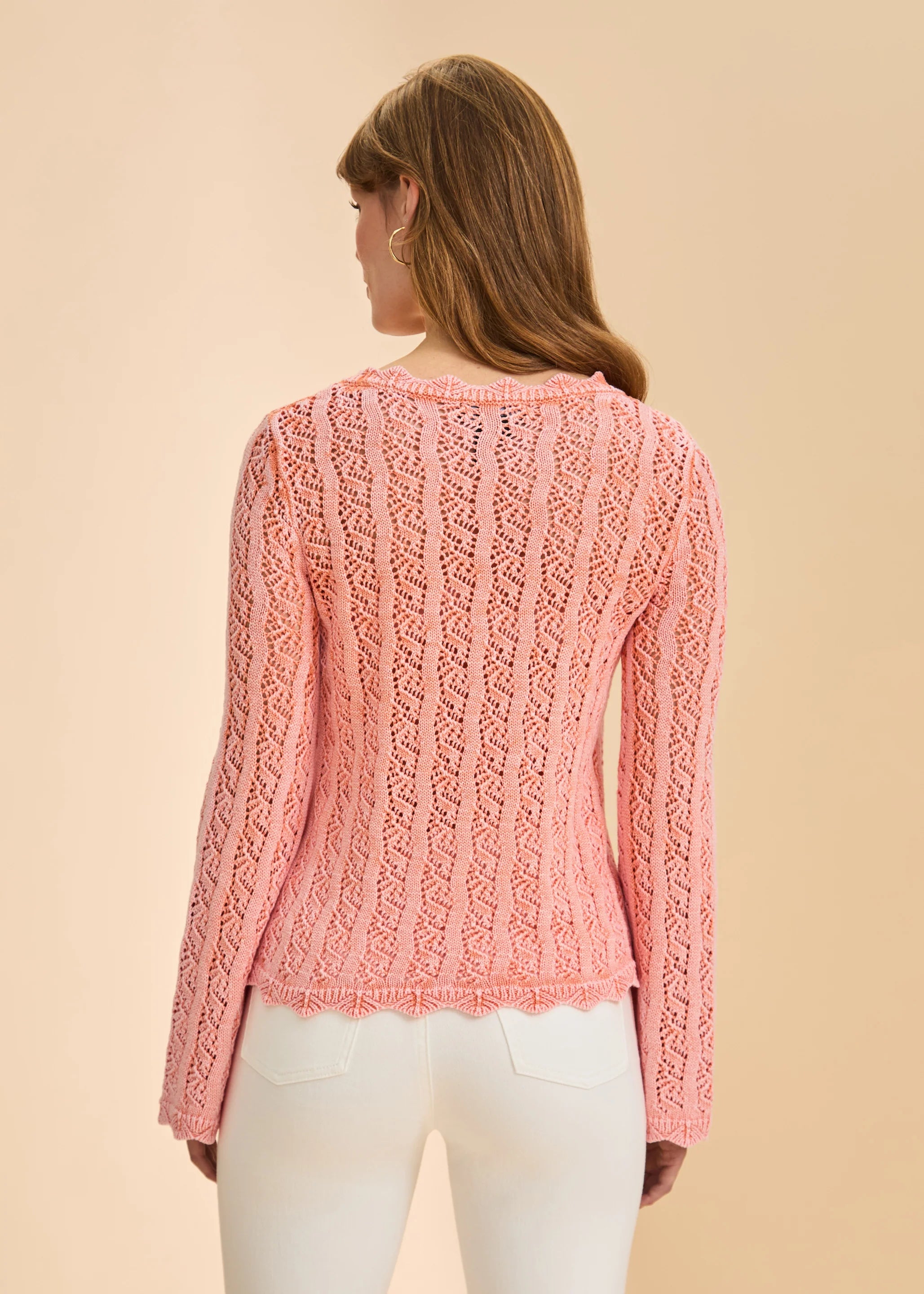 Long Sleeve Garment Dye Sweater (1467314)
