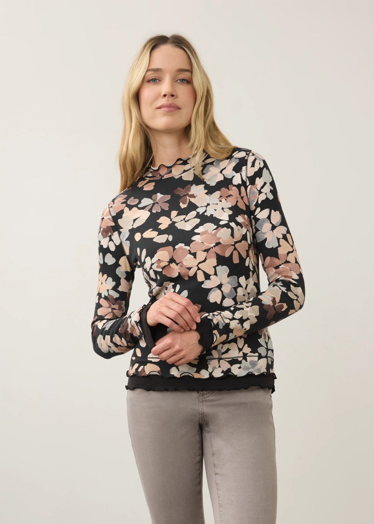 Mock Neck Top (3547161)