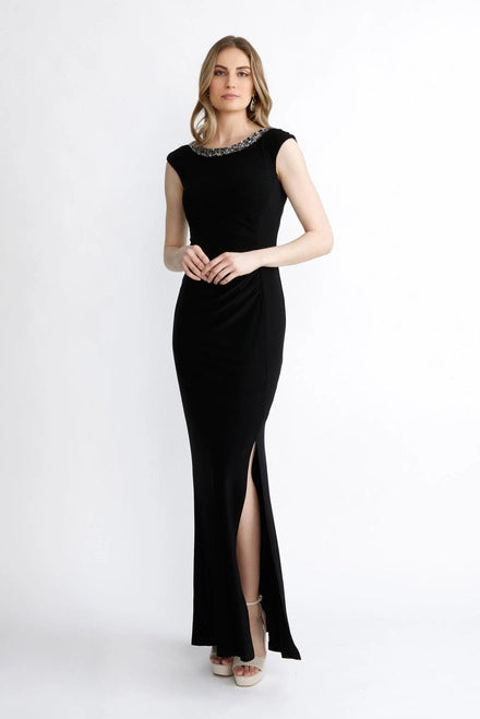 Dress with Embellished Neckline (JR1048)