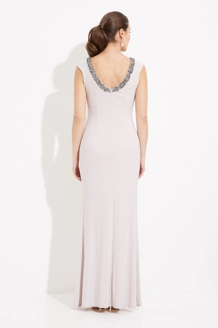 Dress with Embellished Neckline (JR1048)