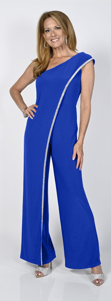 Jumpsuit with Crystal Trim (FL0058)