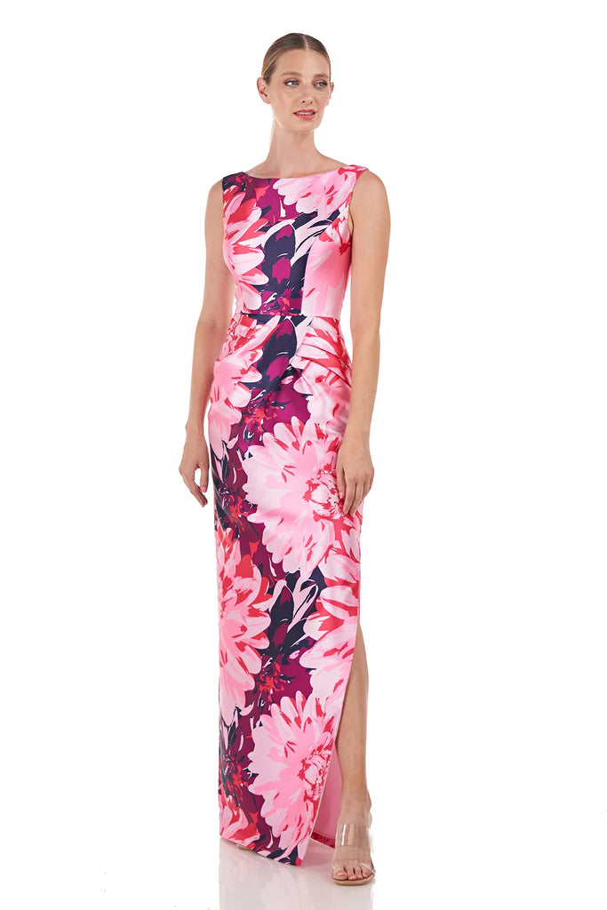 Nanette Column Gown (KU1041)